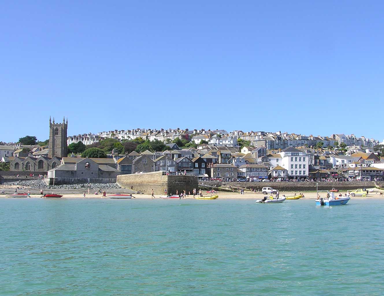 St Ives - taken from boat trip to 'Seal Island'